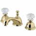 Kingston Brass KS3962WCL Celebrity 8-Inch Widespread Lavatory Faucet  Polished Brass - B0026ZPVDI